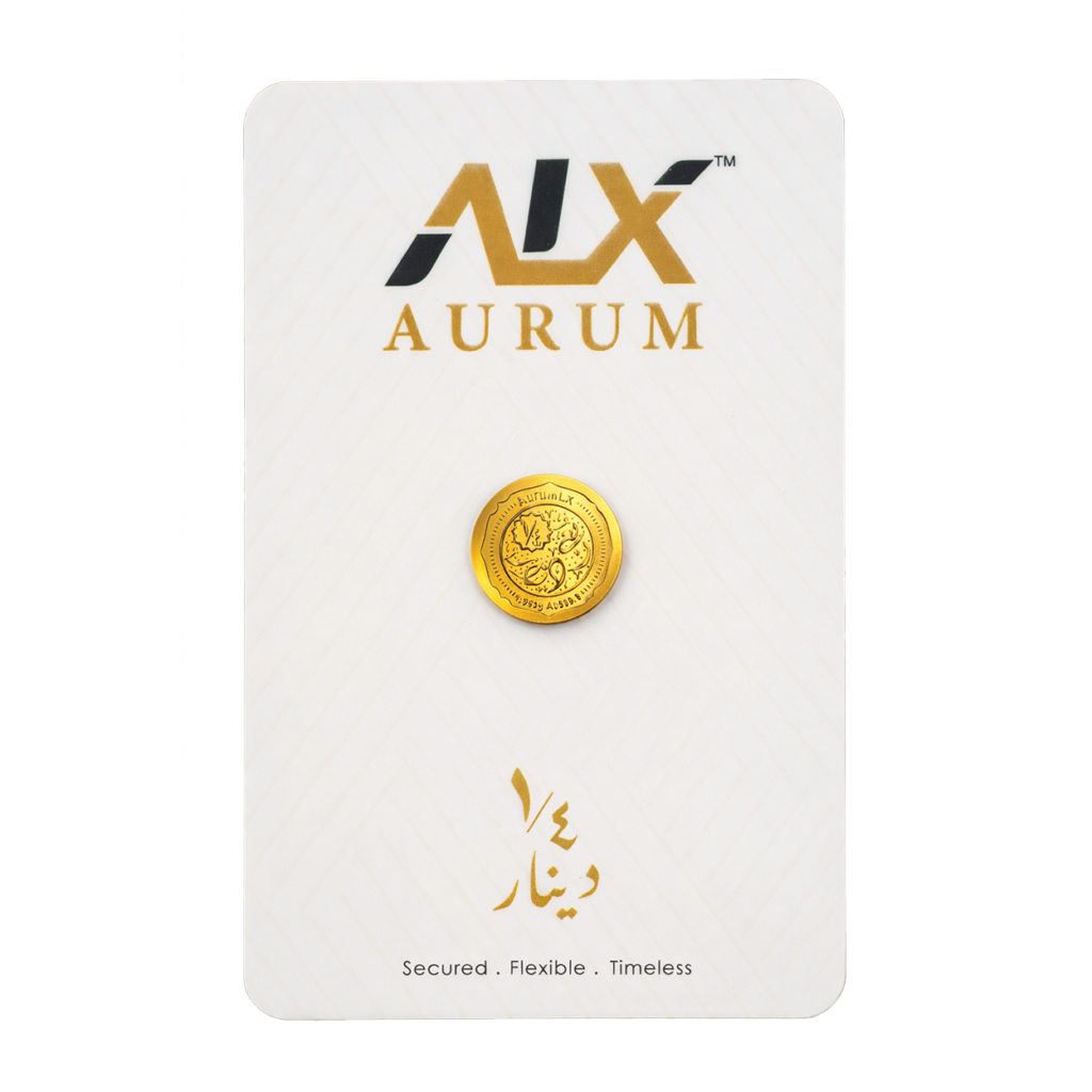 1 Over 4 Dinar Aurumlx
