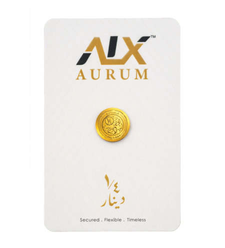 1 Over 4 Dinar Aurumlx