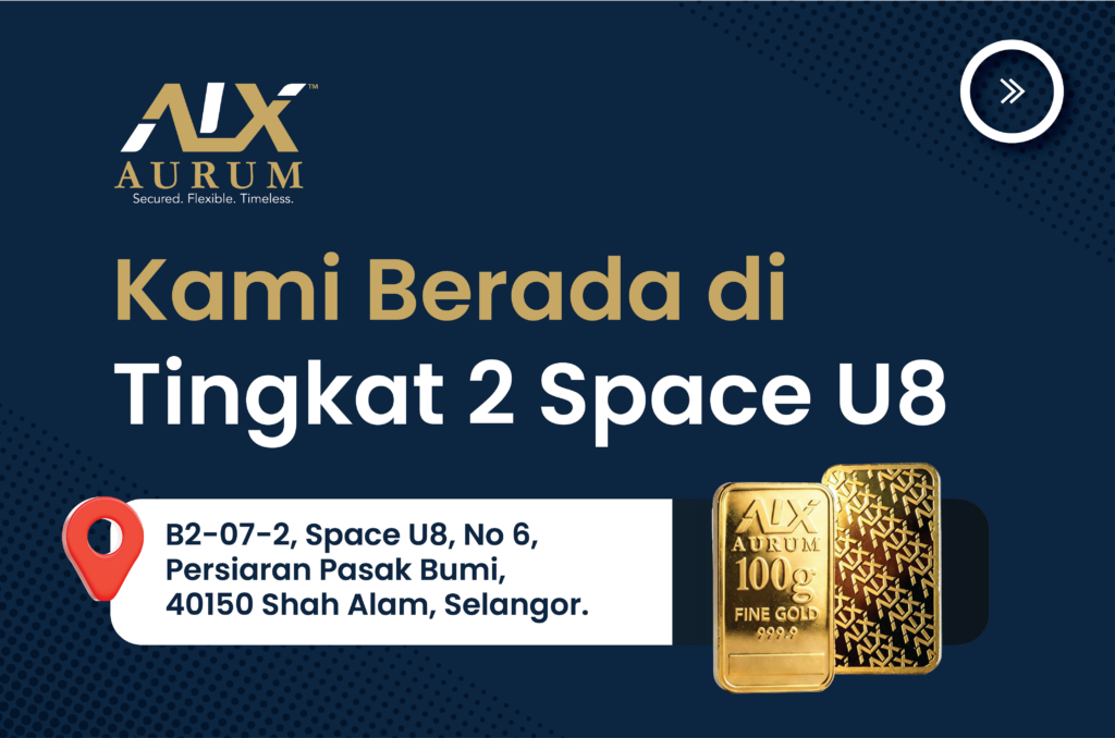 kedai emas Aurum di Shah Alam