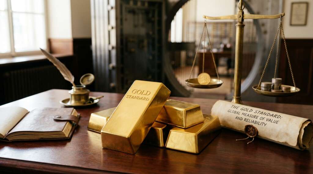Gold backed currency system